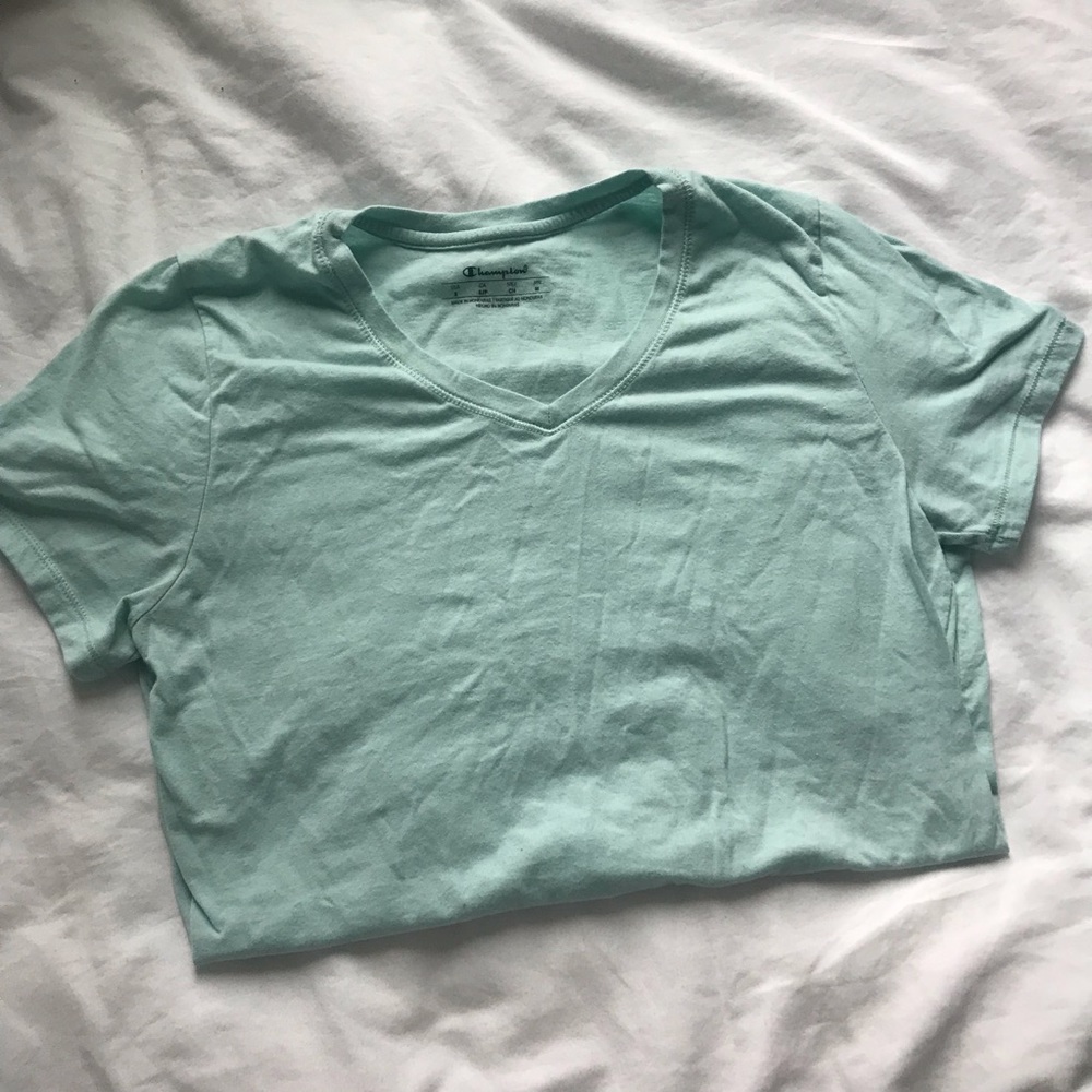 Champion Turquoise v Neck